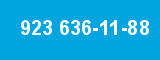 923 636-11-88